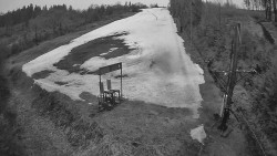 Kamera u nástupu na vlek svah A