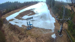 Kamera u nástupu na vlek svah A