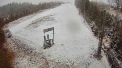 Kamera u nástupu na vlek svah A