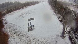 Kamera u nástupu na vlek svah A