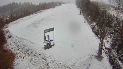 Kamera u nástupu na vlek svah A