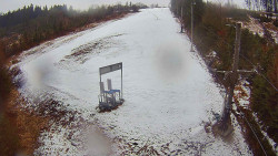 Kamera u nástupu na vlek svah A