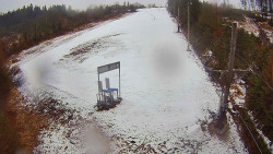 Kamera u nástupu na vlek svah A