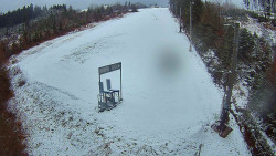 Kamera u nástupu na vlek svah A