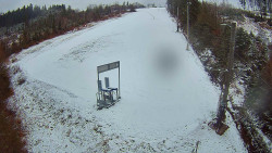 Kamera u nástupu na vlek svah A