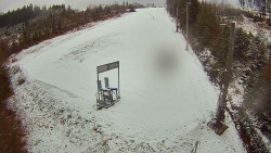 Kamera u nástupu na vlek svah A