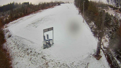 Kamera u nástupu na vlek svah A