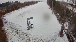 Kamera u nástupu na vlek svah A