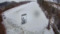 Kamera u nástupu na vlek svah A