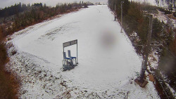 Kamera u nástupu na vlek svah A