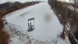 Kamera u nástupu na vlek svah A