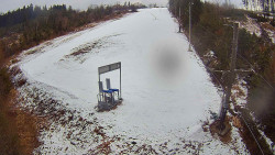 Kamera u nástupu na vlek svah A