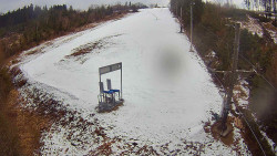 Kamera u nástupu na vlek svah A