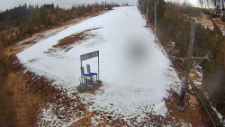 Kamera u nástupu na vlek svah A