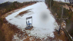 Kamera u nástupu na vlek svah A