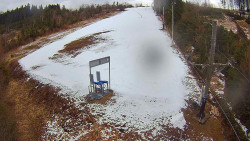 Kamera u nástupu na vlek svah A