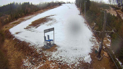 Kamera u nástupu na vlek svah A