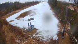 Kamera u nástupu na vlek svah A