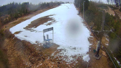 Kamera u nástupu na vlek svah A