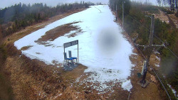 Kamera u nástupu na vlek svah A