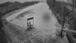 Kamera u nástupu na vlek svah A