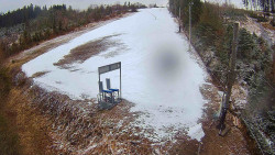 Kamera u nástupu na vlek svah A