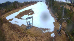 Kamera u nástupu na vlek svah A