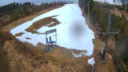 Kamera u nástupu na vlek svah A