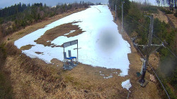 Kamera u nástupu na vlek svah A