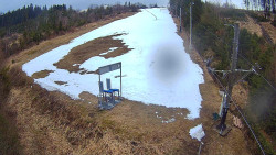 Kamera u nástupu na vlek svah A