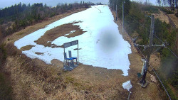 Kamera u nástupu na vlek svah A