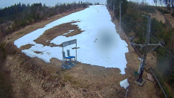 Kamera u nástupu na vlek svah A