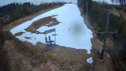 Kamera u nástupu na vlek svah A