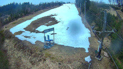 Kamera u nástupu na vlek svah A