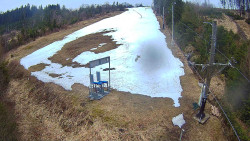 Kamera u nástupu na vlek svah A