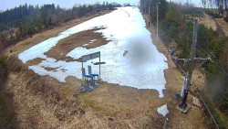 Kamera u nástupu na vlek svah A