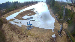 Kamera u nástupu na vlek svah A