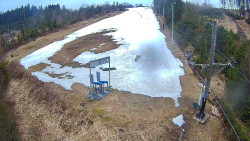 Kamera u nástupu na vlek svah A