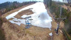 Kamera u nástupu na vlek svah A