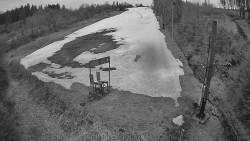 Kamera u nástupu na vlek svah A