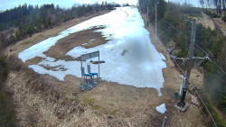 Kamera u nástupu na vlek svah A