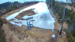 Kamera u nástupu na vlek svah A