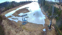 Kamera u nástupu na vlek svah A