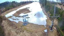 Kamera u nástupu na vlek svah A