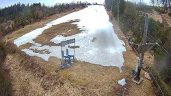 Kamera u nástupu na vlek svah A