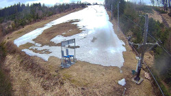 Kamera u nástupu na vlek svah A