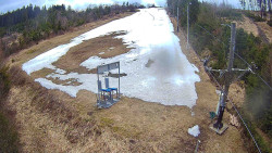 Kamera u nástupu na vlek svah A