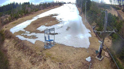 Kamera u nástupu na vlek svah A