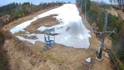 Kamera u nástupu na vlek svah A