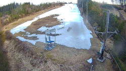 Kamera u nástupu na vlek svah A